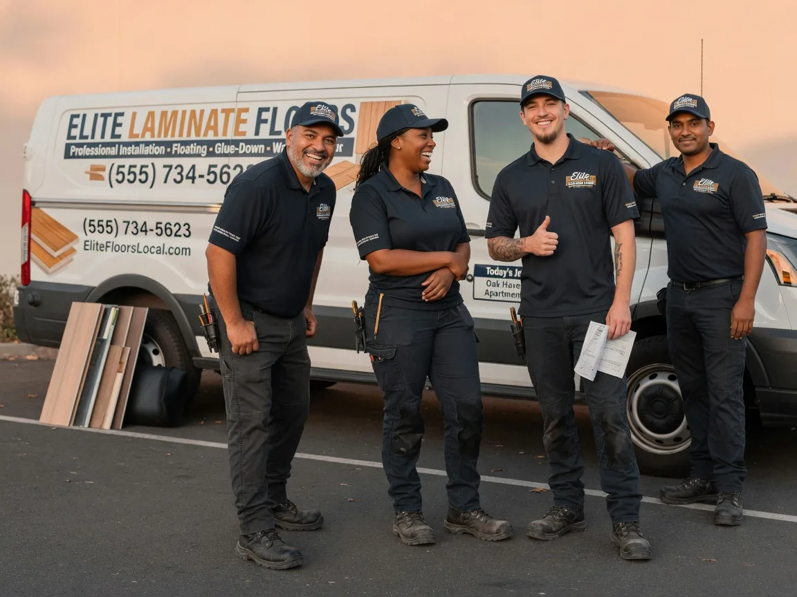 Laminate flooring installation company in Fults, IL